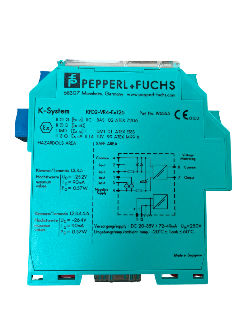 Барьер искрозащиты PEPPERL+FUCHS KFD2-VR4-EX1.26
