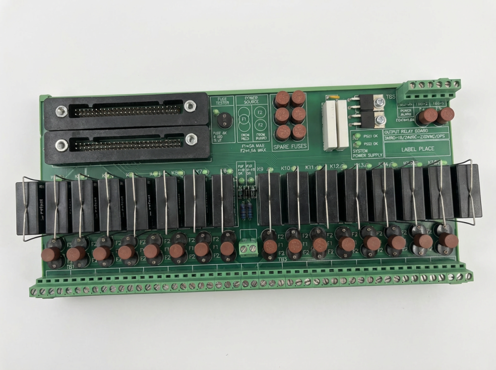 Модуль релейного входа SMRO-16/24VDC-230VAC/DPS/RELPOL с установленными реле Relpol