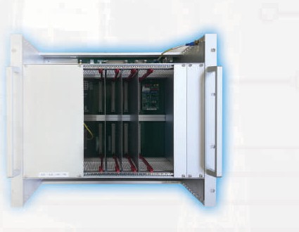Control System Active Magnetic Bearing (AMB) E300V2, Система Контроля Активного магнитного Подшипника E300V2, Объединительная плата и каркас Backplane And Rack