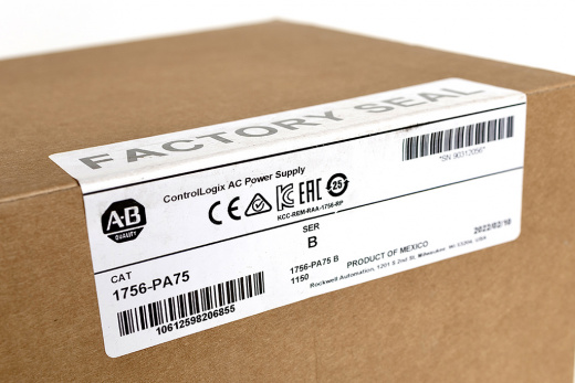 Блок питания Allen-Bradley 1756-PA75