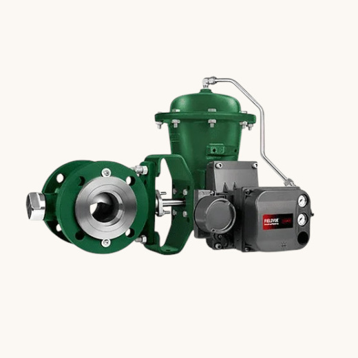 Поворотный сегментный регулирующий клапан Fisher Vee-Ball V150S