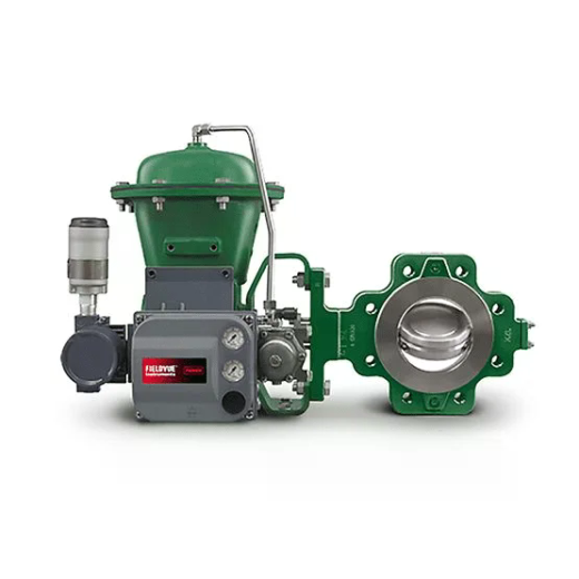 Поворотный регулирующий клапан Fisher Control-Disk (модели 8510 / 8580 / 8590)
